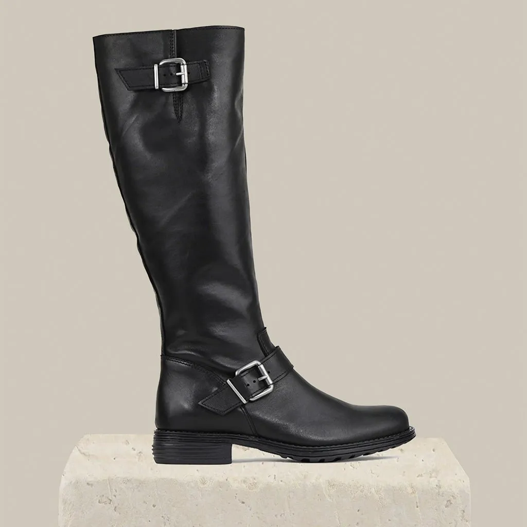 ZENITH LEATHER LONG BOOTS